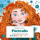 Hachette heroes grand carré mystères portraits - hachette - kleurboek voor volwassenen