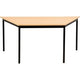 Trapeziumvormige tafel sodematub ft168trap-1111 beuken zwart