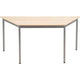 Trapeziumvormige tafel sodematub ft168trap-6515 esdoorn zilver