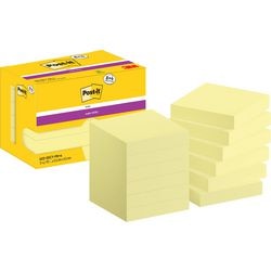 Super sticky notes post-it 622-sscy-p8+4 47.6x47.6 mm effen geel