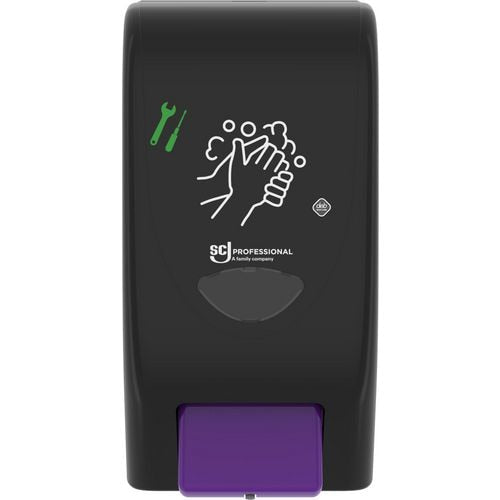 Zeepdispenser deb hvy4ldb kunststof zwart
