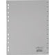 Durable tabbladen 650710 polypropeen grijs