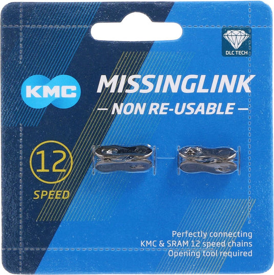 KMC MissingLink DLC 12 - 5.2mm - Zwart