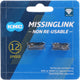 KMC MissingLink DLC 12 - 5.2mm - Zwart