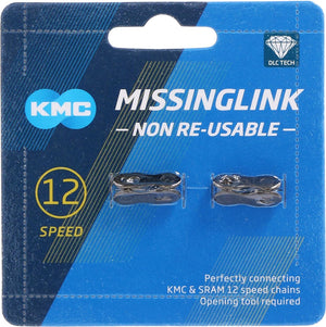 KMC MissingLink DLC 12 - 5.2mm - Zwart