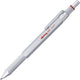 Rotring 300 3-in-1 multipen - balpen en vulpotlood - 0,5 mm - balpenpunten met zwarte en rode inkt - zilveren behuizing