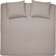 Cinderella morning dekbedovertrek - tweepersoons - flanel - lits-jumeaux - 240x200 220 cm - taupe