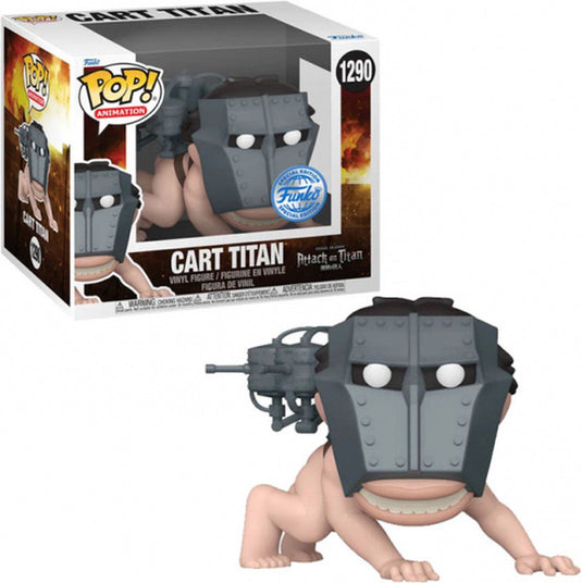 Funko pop! attack on titan - cart titan 6 inch