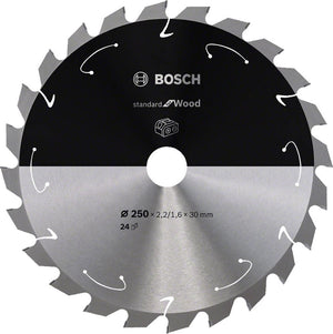 Bosch professional standard for wood cirkelzaagblad 250 x 30 x 2,2 mm 24 tanden ( 2608837727 )