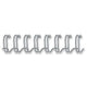 Draadbindruggen fellowes 54450 kam zilver