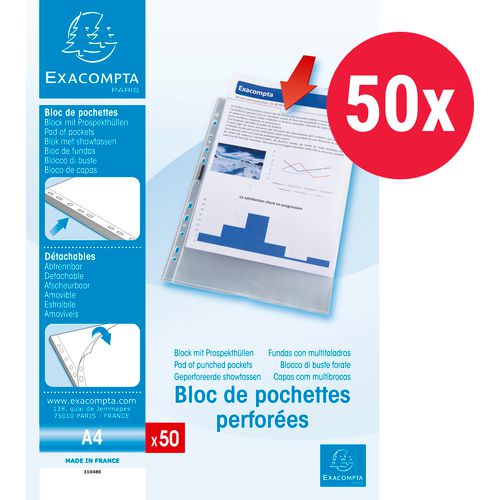 Exacompta showtassen 31048e pp transparant