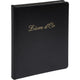 Gastenboek exacompta 4711e zwart karton, leer