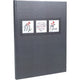 Gastenboek exacompta 47681e zwart karton, papier