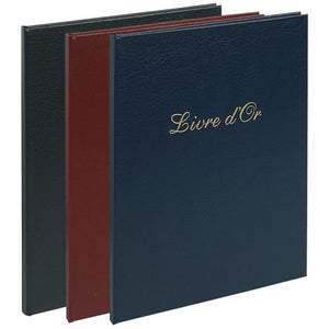 Gastenboek exacompta 983e multikleur karton, pu, pvc