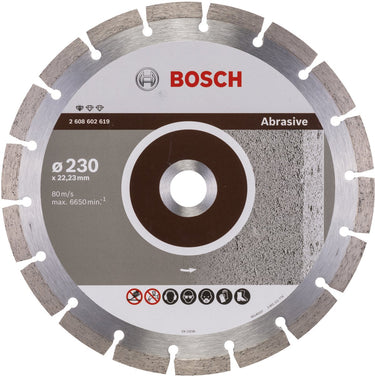 Bosch - diamantdoorslijpschijf standard for abrasive 230 x 22,23 x 2,3 x 10 mm