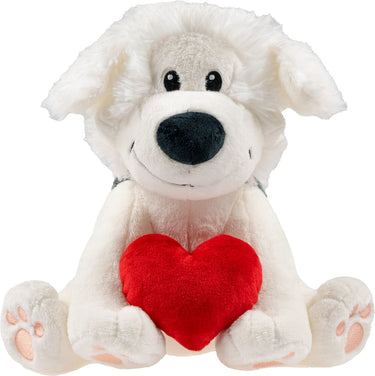 Studio 100 samson en marie knuffel pluche samson met hart, 30cm