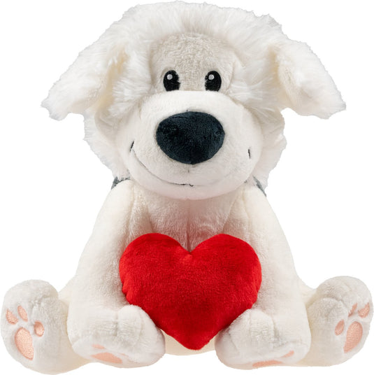 Studio 100 samson en marie knuffel pluche samson met hart, 30cm