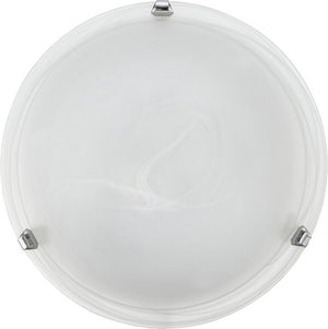 Eglo salome plafond- en wandlamp - e27 - ø 30 cm - grijs wit