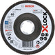 Bosch pro x571 x-lock fächerschleifscheibe 125 mm g60 - 2608619202