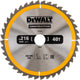 Dewalt accessoires dewalt dt1953-qz serie - cirkelzaagblad - 216mm - 40 tanden - voor hout en composiet