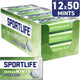 Sportlife mints peppermints - frisse suikervrije mints - 12x35g