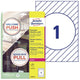 Avery l9003-10 printeretiket wit zelfklevend printerlabel