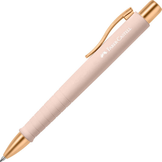 Faber-castell balpen - polyball urban - schrijfbreedte xb - pale rose - fc-241187