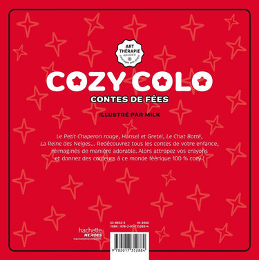 Hachette heroes – cozy colo – kleurboek – 170 g papier – enkelzijdig