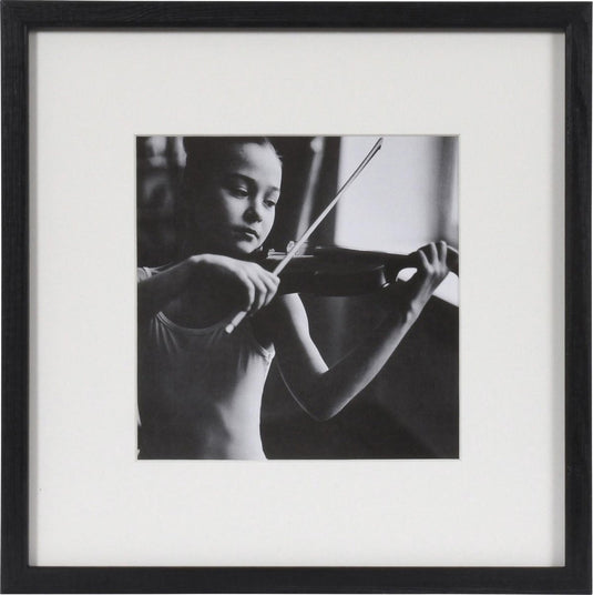 Henzo fotolijst - - viola - fotomaat 20x20 cm - zwart