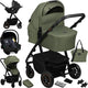 Lionelo amber plus 3-in-1 - kinderwagen - reiswieg - autostoeltje - xxl ventilatie