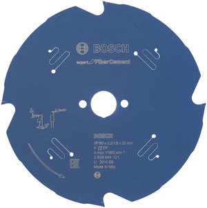 Bosch accessoires cirkelzaagblad expert for fiber cement 160x20x2.2 1.6x4t - 2608644121