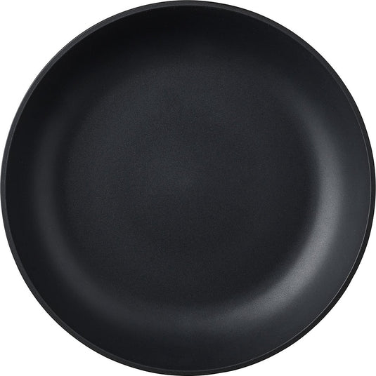 Mepal diep bord silueta – 21 cm – dinerborden – nordic black