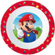 Stor schaaltje super mario bros junior 16 x 4 cm rood wit