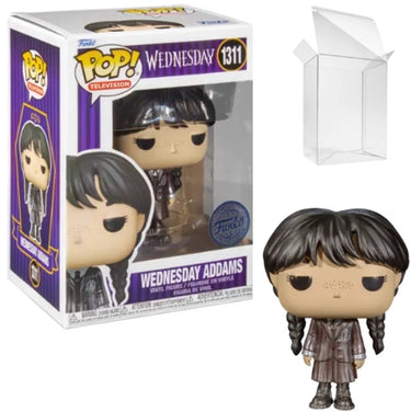 Funko pop! tv: wednesday - wednesday addams metallic ( exclusief)