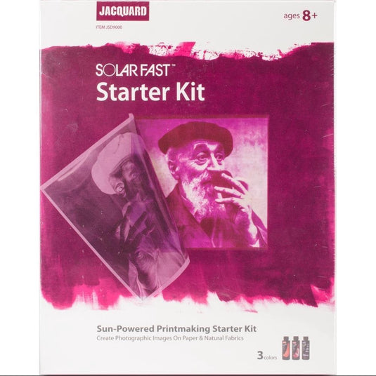Jacquard solarfast starterset - creatieve zonlicht kunstset a4 multicolor.