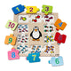 Rolf relief puzzel 10 kleine visjes, 10st.
