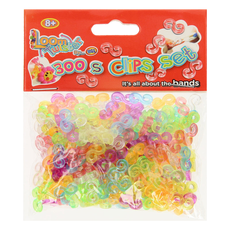 Load image into Gallery viewer, Loom twister clips, 300dlg.
