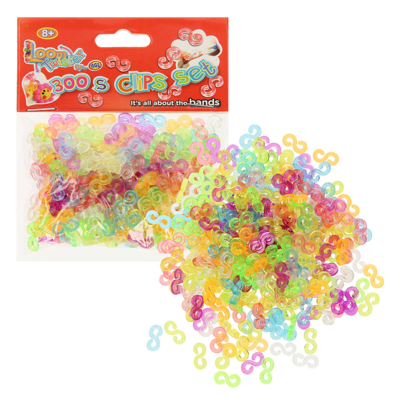 Load image into Gallery viewer, Loom twister clips, 300dlg.
