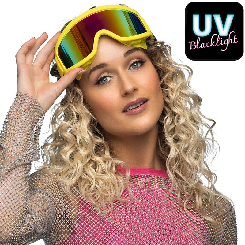 Afbeelding laden in galerijviewer, Boland party skibril neon geel
