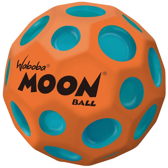 Waboba stuiterbal speelgoed martian moon ball hyper orange 63mm.