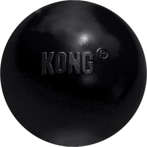 Kong extreme bal - honden speelgoed - zwart - m l - ø 7.5 cm