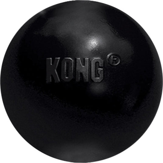 Kong extreme bal - honden speelgoed - zwart - m l - ø 7.5 cm
