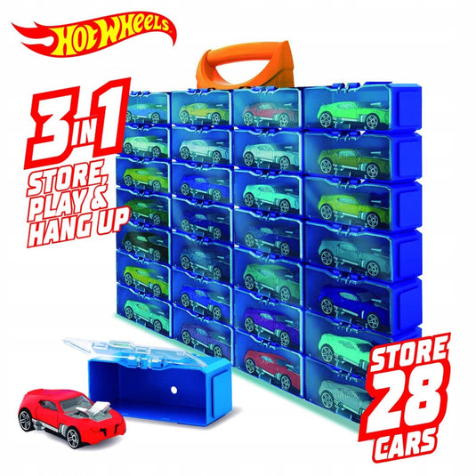 Hot wheels car case auto koffer 28 stuks