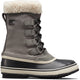 Sorel winter carnival™ boot wp women's snowboots - quarry, black - maat 39