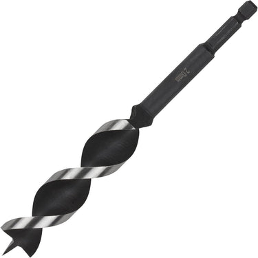 Wolfcraft - 18mm slangenboor voor houtbalken - 165mm - zeskantschacht houtboor - hex - boor voor hout - 7137000