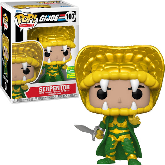 Funko pop! g.i. joe - serpentor