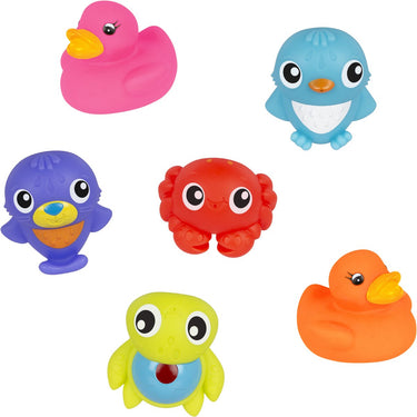 Playgro mini marine squirtees (10 pack)