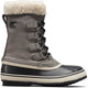 Sorel winter carnival™ boot wp women's snowboots - quarry, black - maat 37
