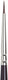 Winsor newton galeria - acrylverf penseel - ronde vorm - korte steel - no. 0 kwast - 1,2mm