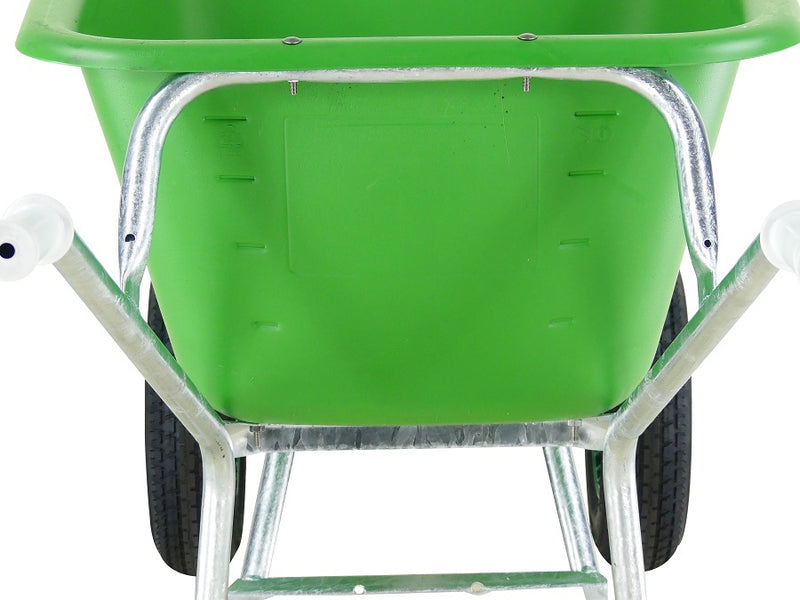 Laden Sie das Bild in Galerie -Viewer, Fort producten kruiwagen f s 165l groen hdpe bak verz onderstel 2 wiel
